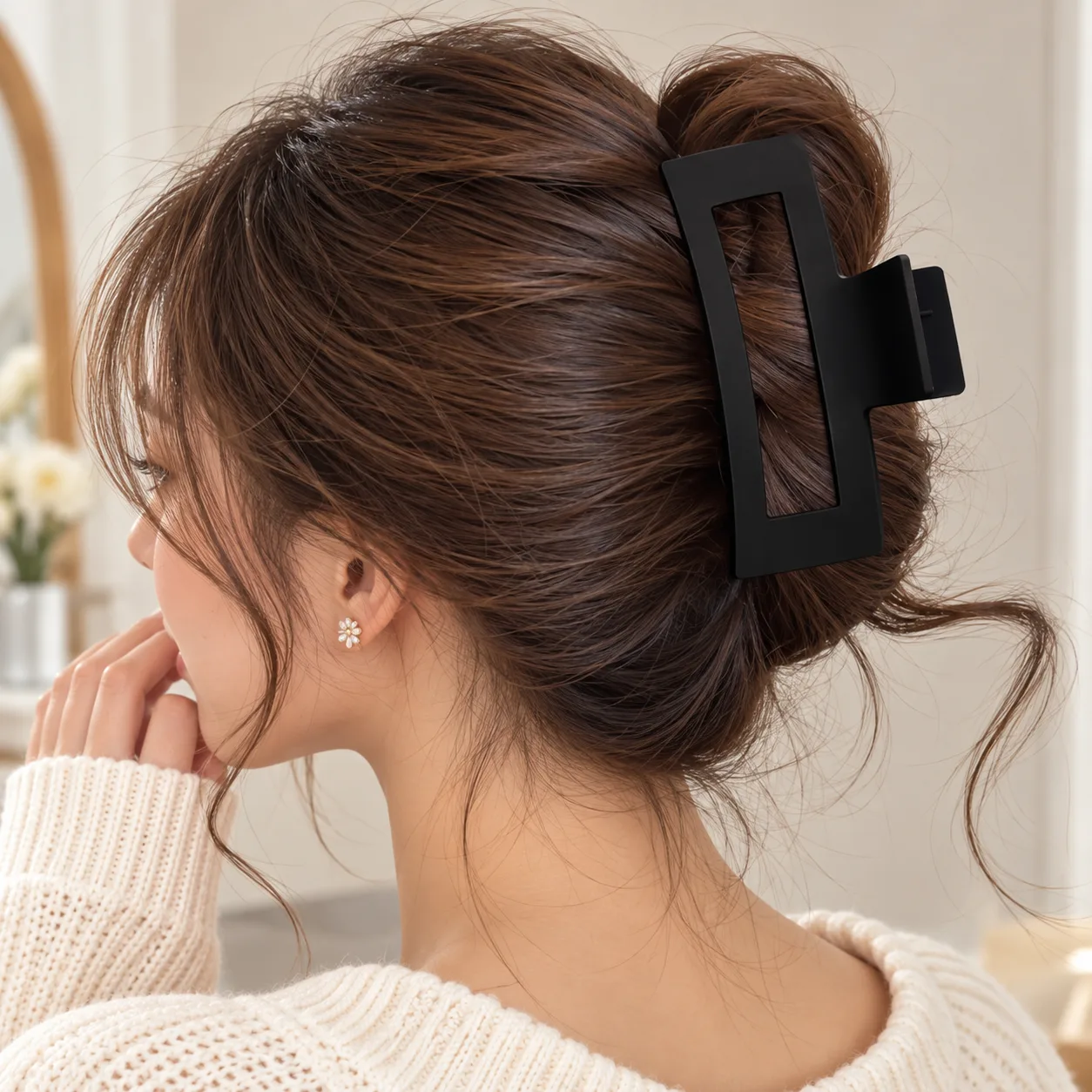 Black Hair Clips