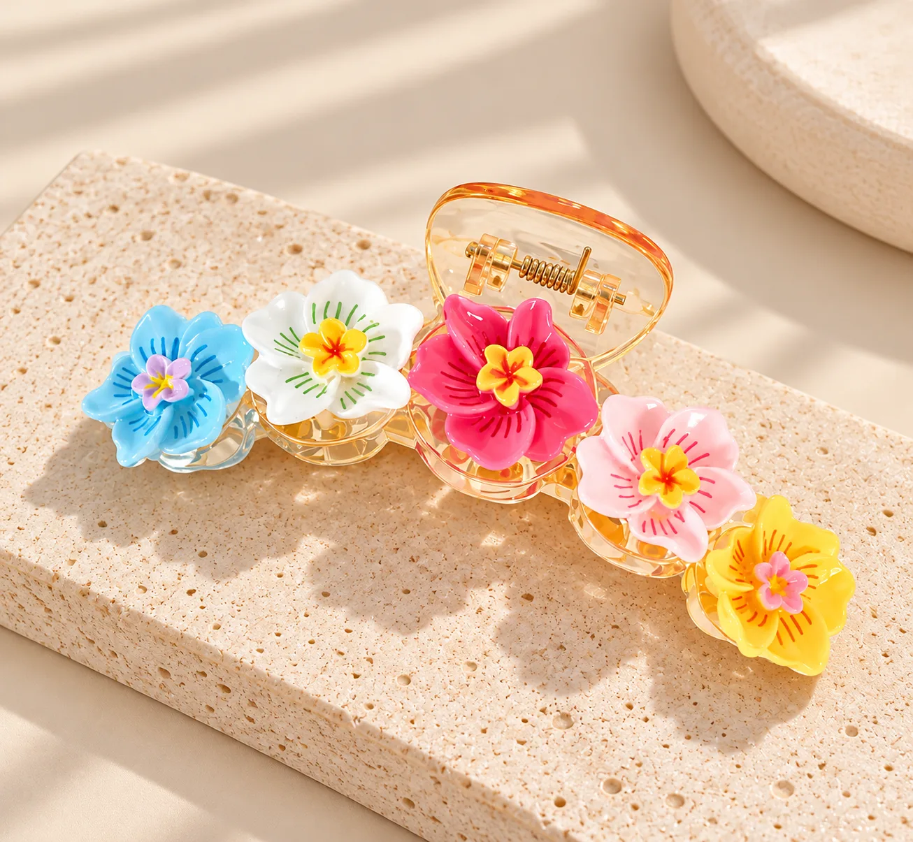 Floral Big Clips