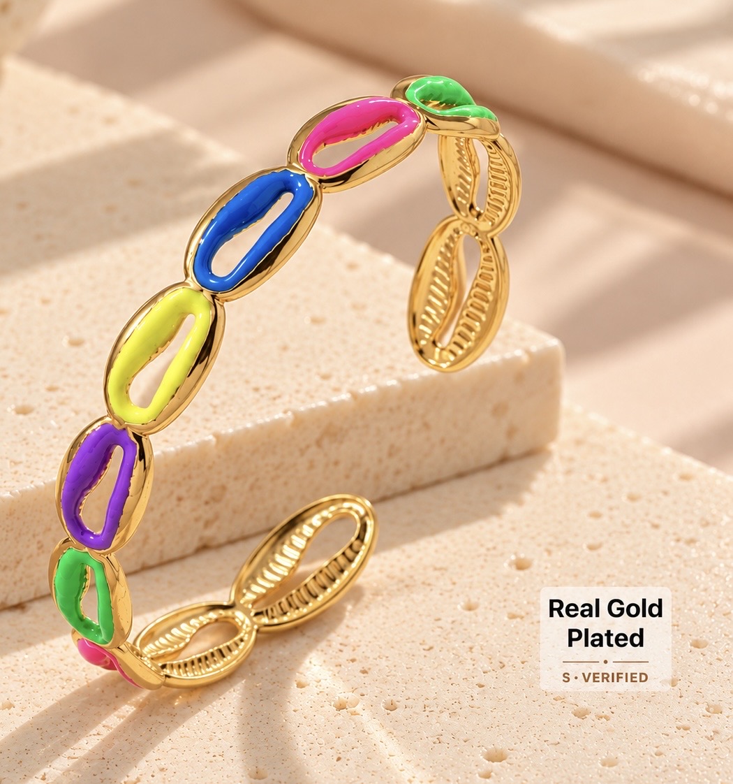 Multicolor Shell Bracelet