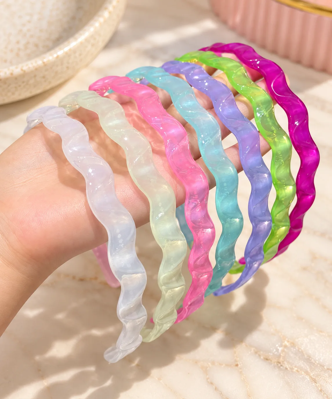 Candy Wavy Headbands
