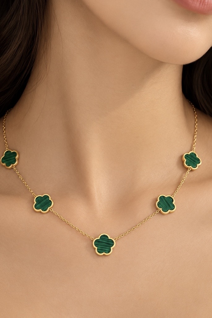 5 Green Petal